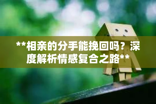 **相亲的分手能挽回吗？深度解析情感复合之路**