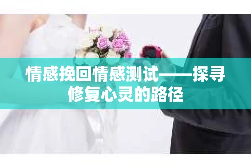 情感挽回情感测试——探寻修复心灵的路径