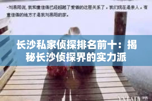 长沙私家侦探排名前十：揭秘长沙侦探界的实力派