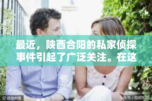 最近，陕西合阳的私家侦探事件引起了广泛关注。在这个信息爆炸的时代，隐私保护显得尤为重要。今天，我们就来聊聊这个事件，看看它背后的一些故事。