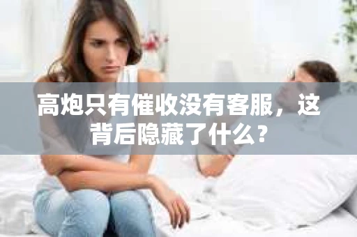 高炮只有催收没有客服，这背后隐藏了什么？