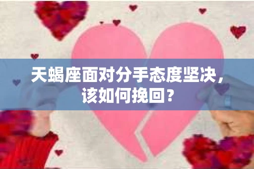 天蝎座面对分手态度坚决，该如何挽回？